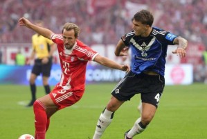 身价上亿凯恩替补47秒破门被吹，拜仁9人苦战德甲天王山