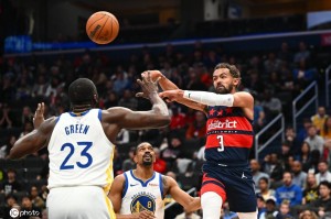 波尔津吉斯复出30分梅尔顿27分 勇士送奇才12连败