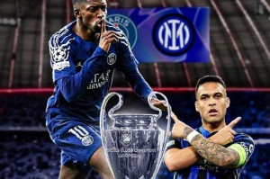 国米两连胜巴黎，勇夺欧冠冠军！CCTV5全程直播