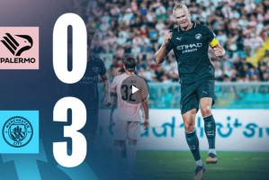 热身赛-哈兰德破门赖因德斯替补梅开二度 曼城3-0完胜